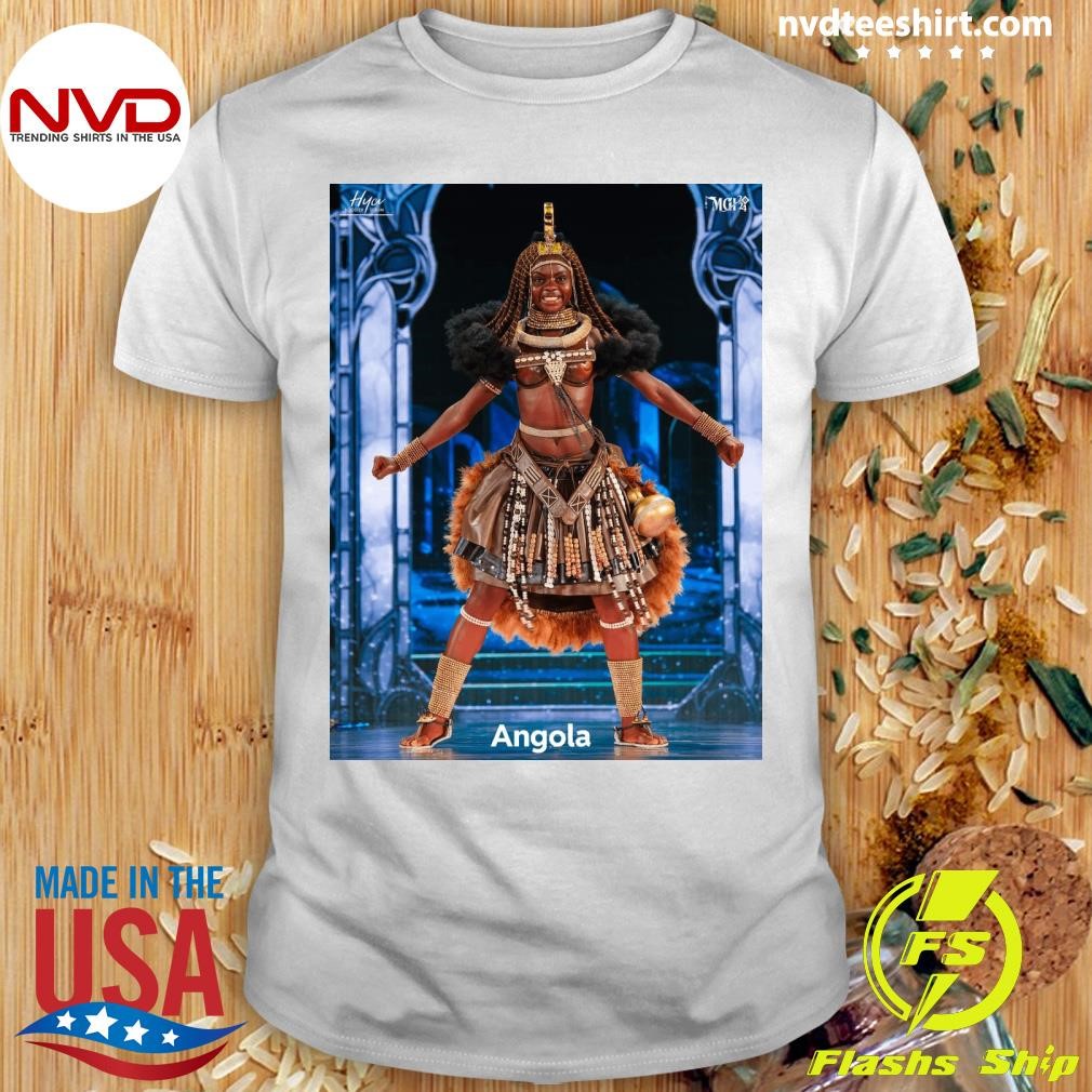 Miss Grand International 2024 National Costume Competition Angola Shirt