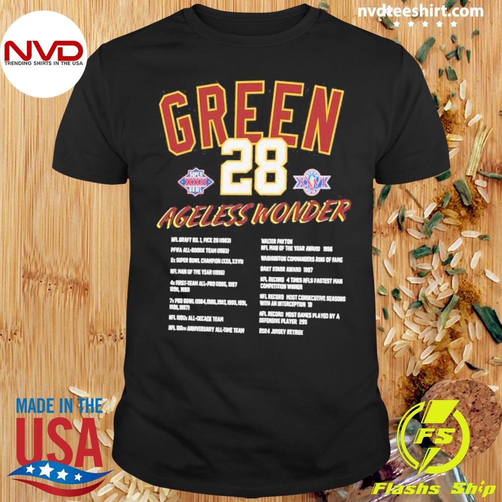 Mitchell & Ness Darrell Green Washington Commanders Ageless Wonder Pullover Shirt