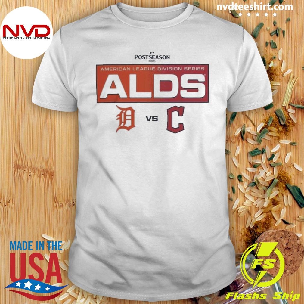 Mlb Postseason 2024 Cleveland Guardians Vs Detroit Tigers Division Series Gameday 2024 Shirt