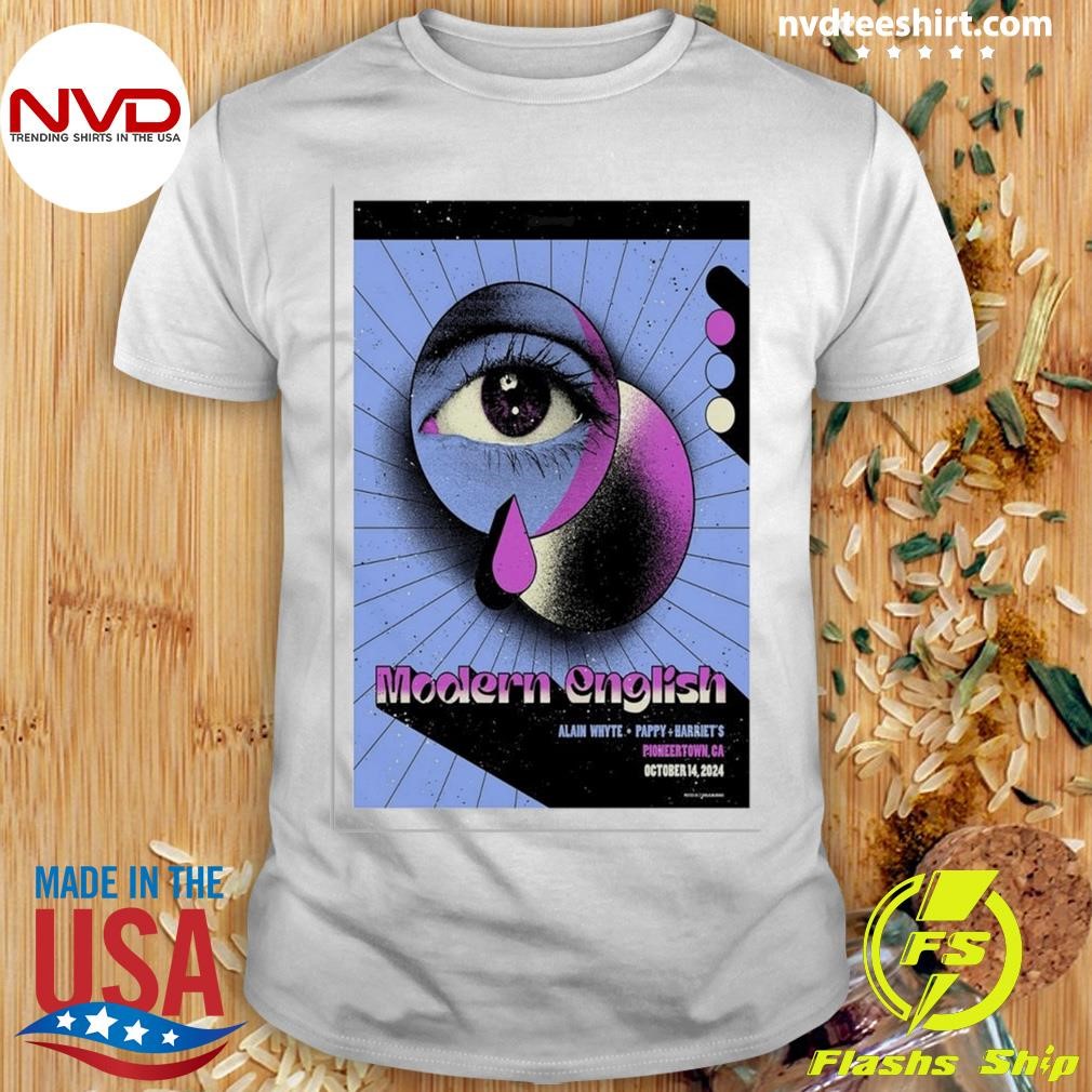 Modern English Tour In Pioneertown CA On October 14 2024 Shirt