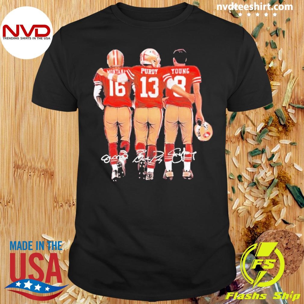 Montana, Purdy And Young 49ers 2024 Shirt