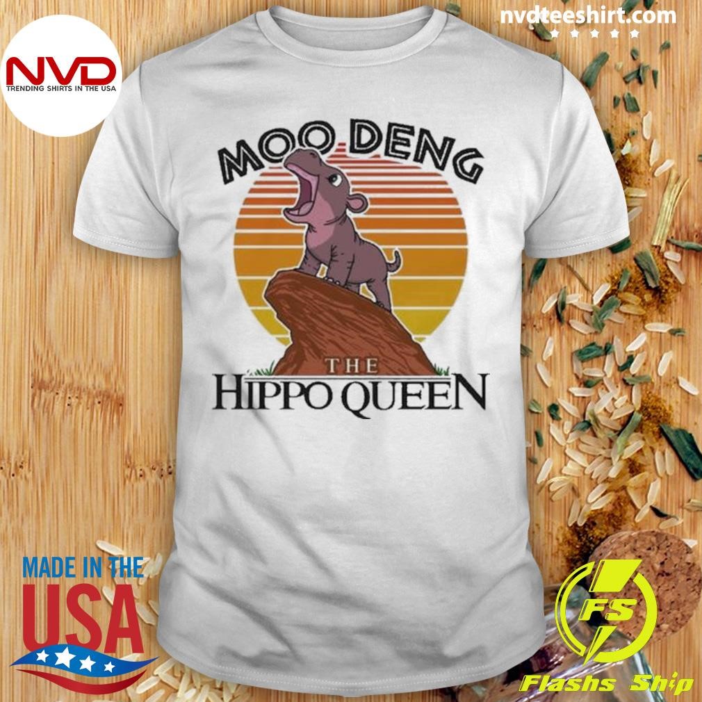 Moo Deng The Hippo Queen 2024 Shirt