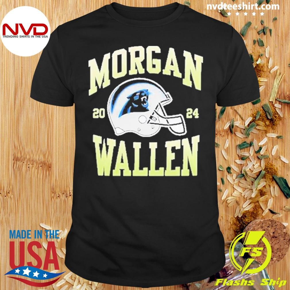 Morgan Wallen Carolina Panther Nfl 2024 Shirt