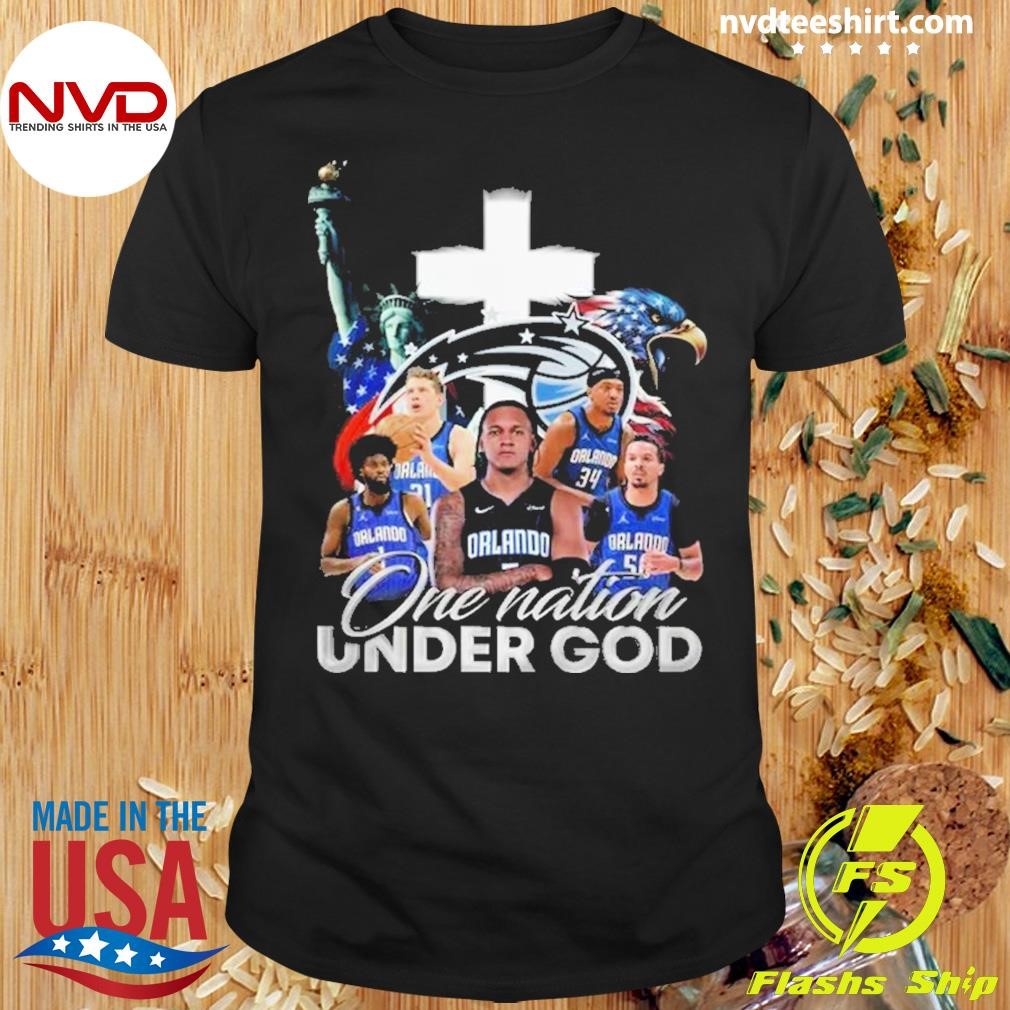 NBA Orlando Magic One Nation Under God Vintage Shirt