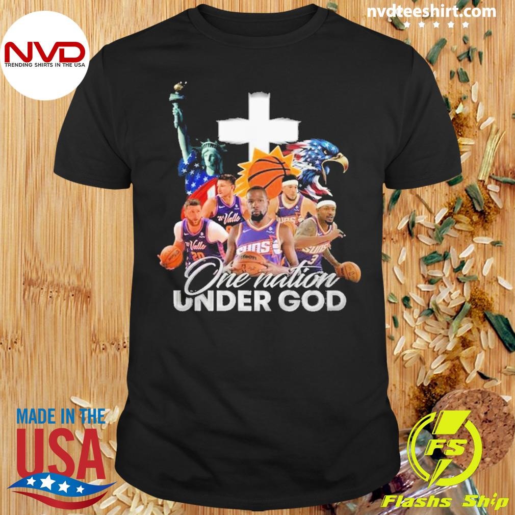 NBA Phoenix Suns One Nation Under God Vintage Shirt