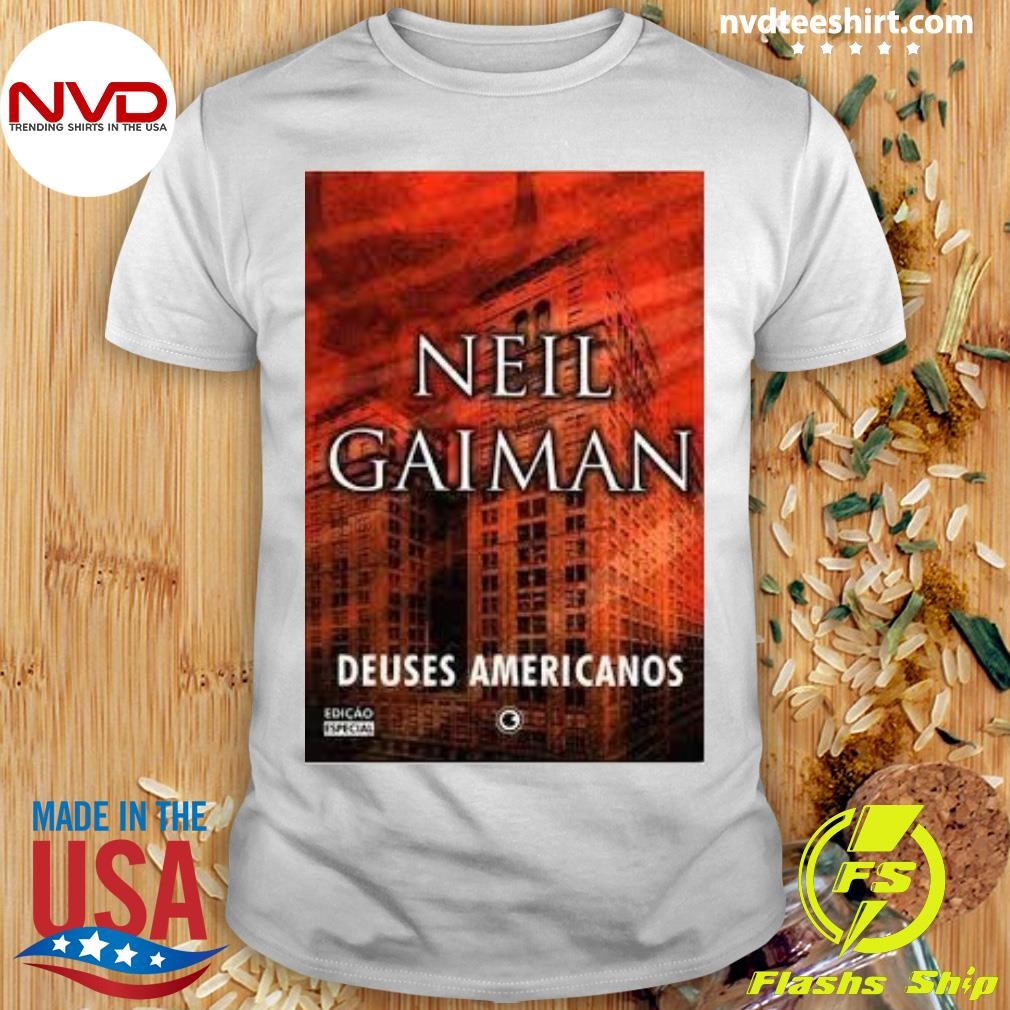 Neil Gaiman Deuses Americanos Shirt