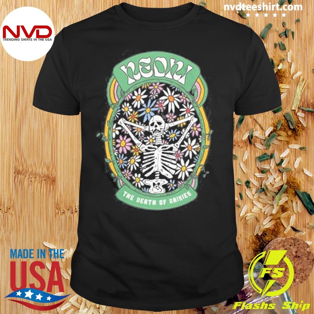 Neoni The Death Of Daisies Skeleton Shirt