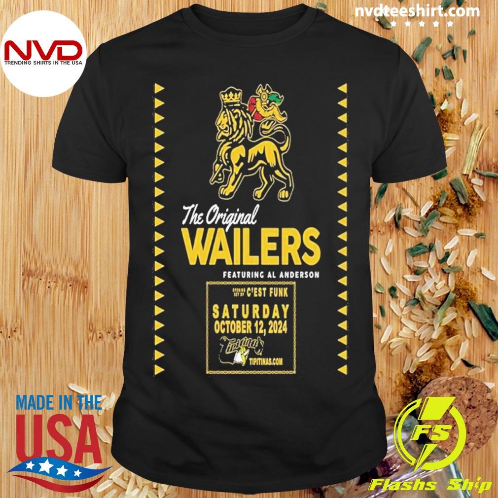 New Orleans La Poster The Og Wailers Oct 12 2024 Tipitina’s In Shirt