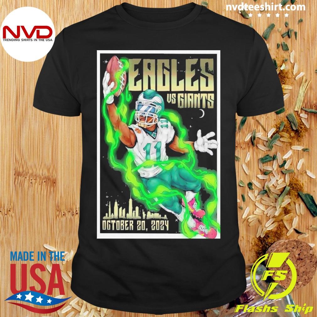 New York Giants vs Philadelphia Eagles October 20 2024 Poster Shirt