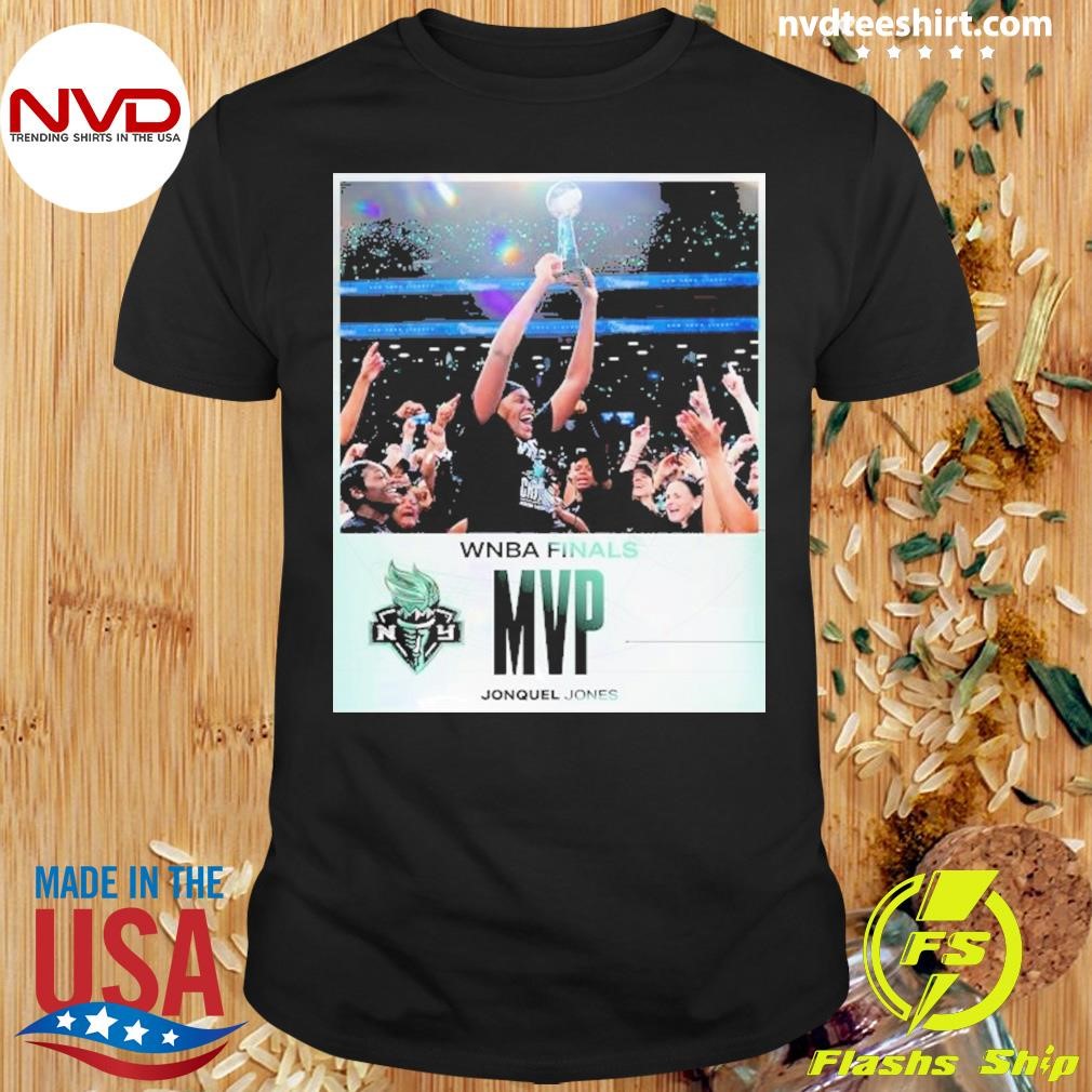 New York Liberty Jonquel Jones Mvp Wnba Finals 2024 Shirt