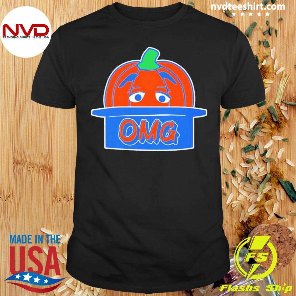 New York Mets Playoff Pumpkin OMG Halloween 2024 Shirt