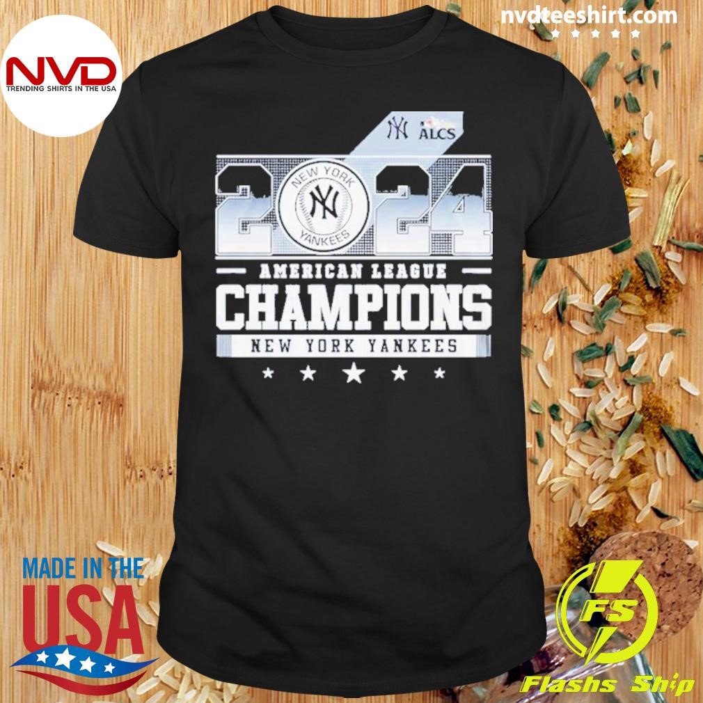 New York Yankees 2024 Champions American League 2024 Shirt