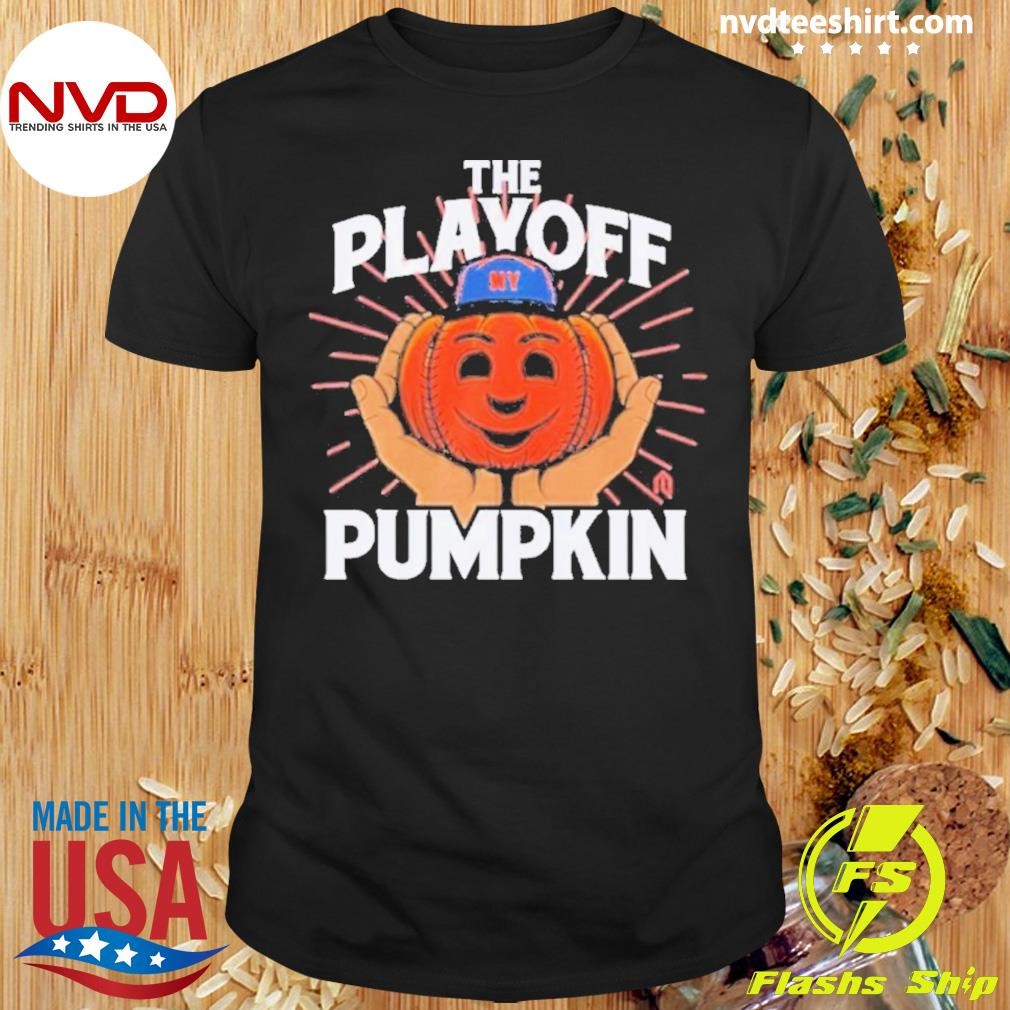 Ny The Playoff Pumpkin Toddler Halloween Shirt