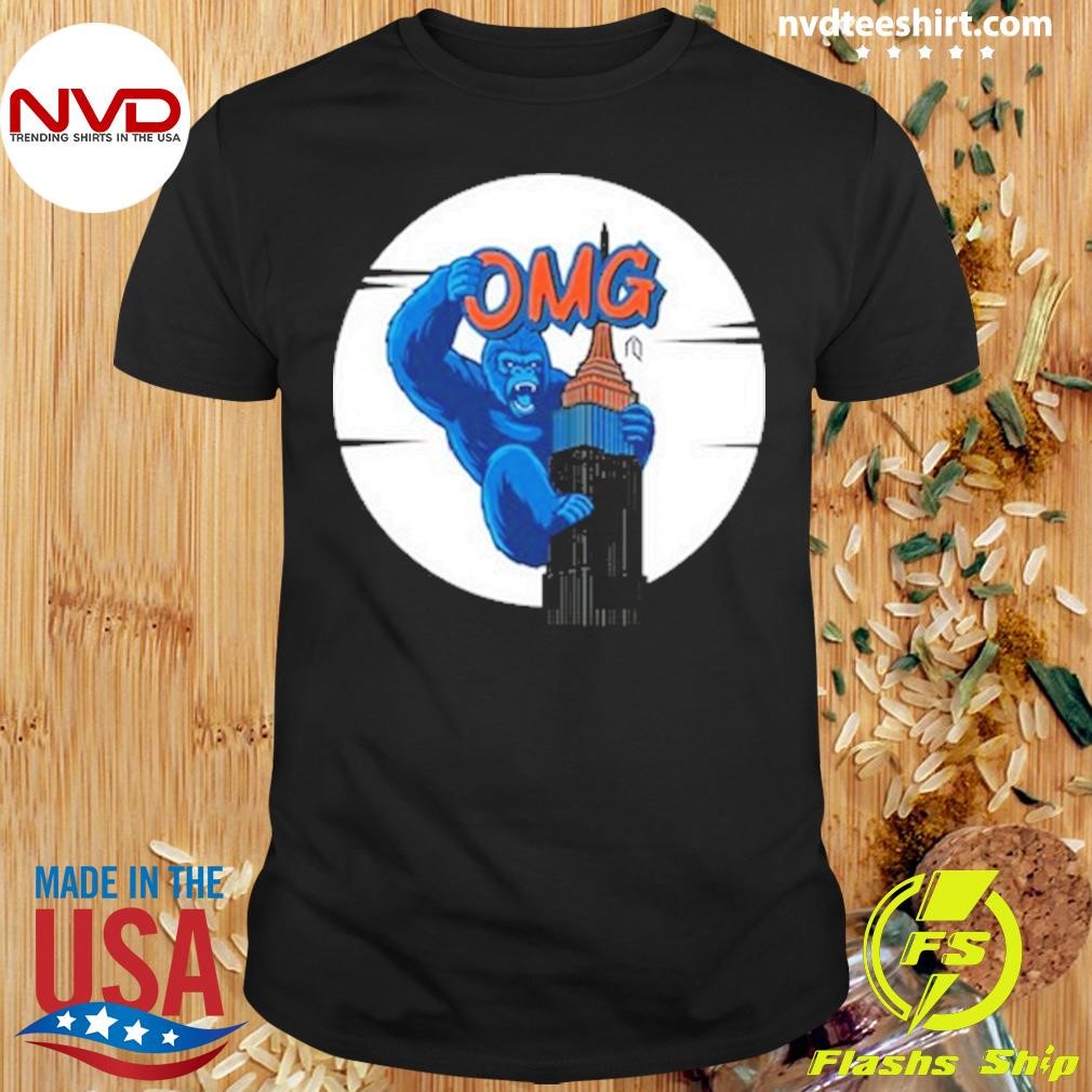 OMG Athlete Logos King Kong Shirt