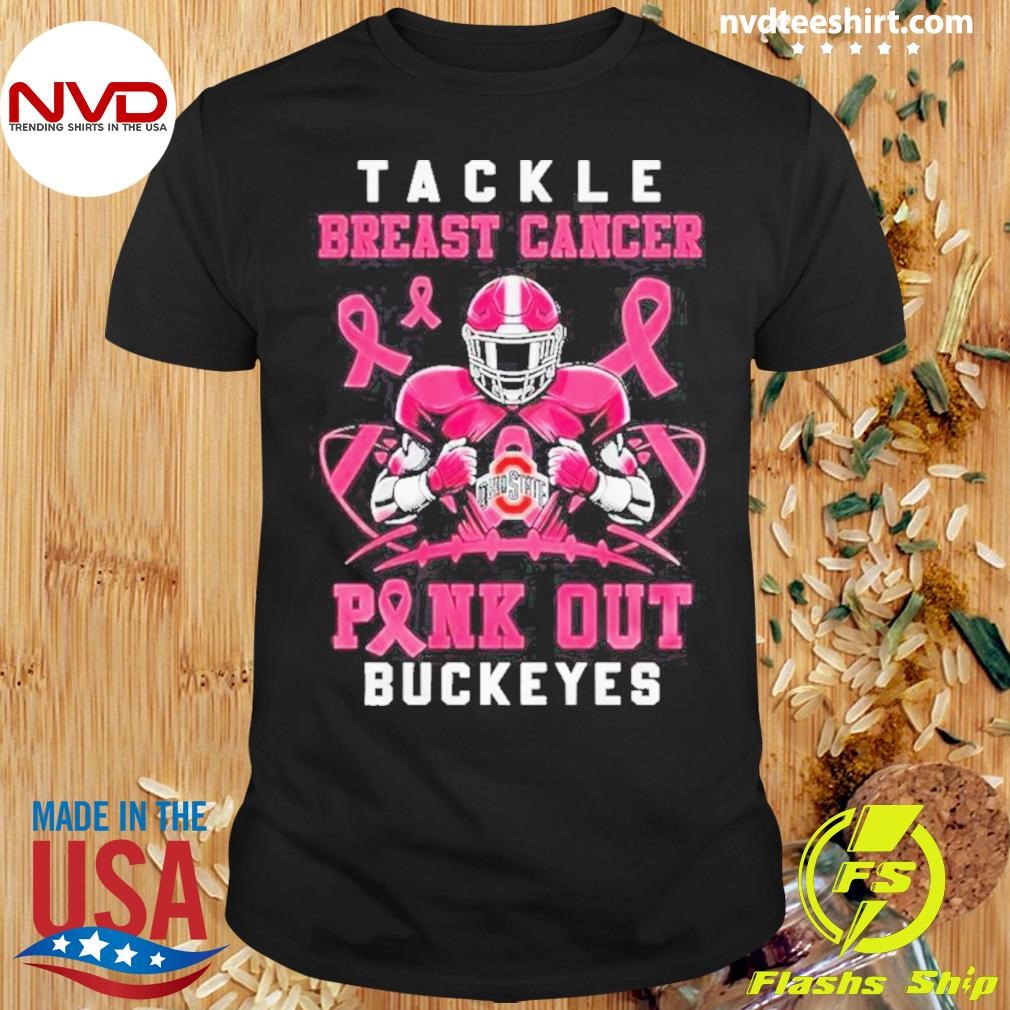 Ohio State Buckeyes Tackle Breast Cancer 2024 Shirt