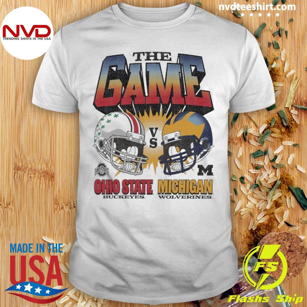 Ohio State Buckeyes Vs Michigan Wolverines Rivalry Dueling Ncaa ’47 Franklin 2024 Shirt