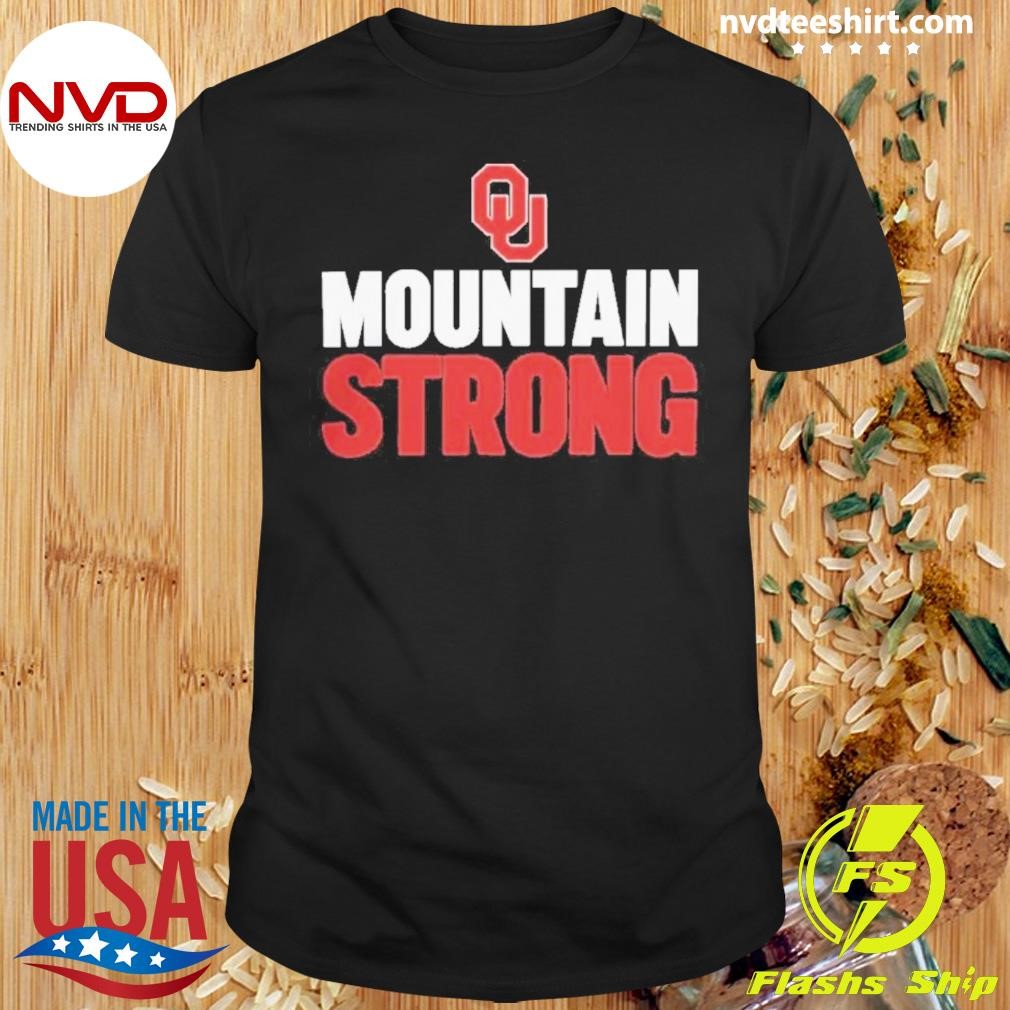 Oklahoma Sooners Mountain Strong 2024 Shirt