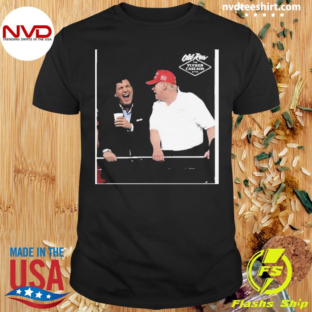 Oldrow Tucker X Trump Party 2024 Shirt