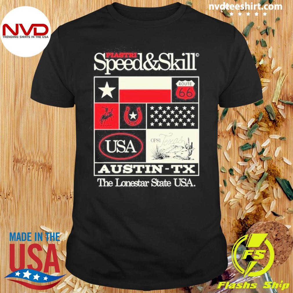 Oscar Piastri Store Op81 Texas Speed & Skill 2024 Shirt