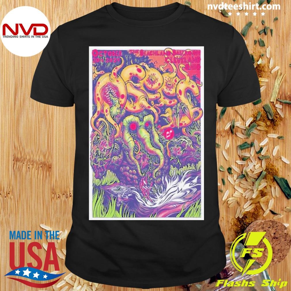 Osees Tour In Cleveland Oh On Oct 20 2024 Poster Shirt