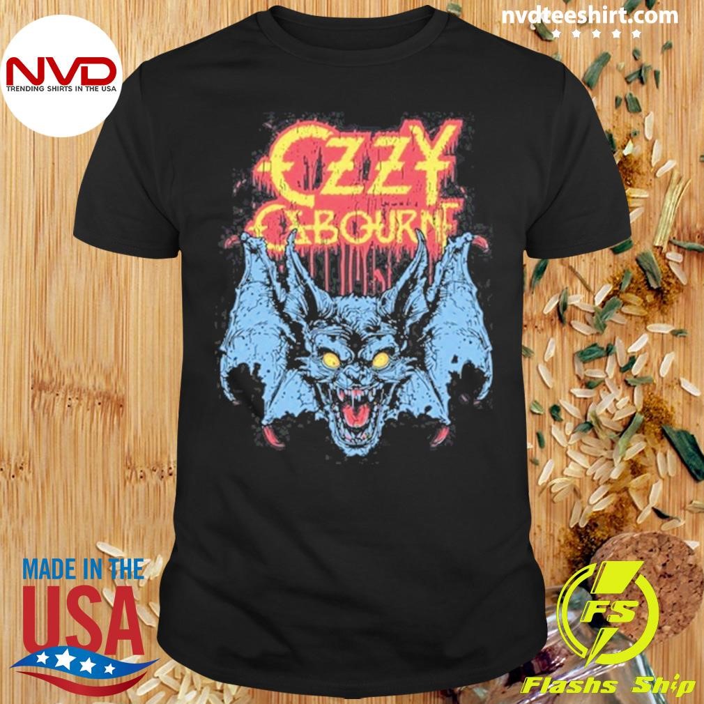 Ozzy Glowing Eyes Bat Shirt