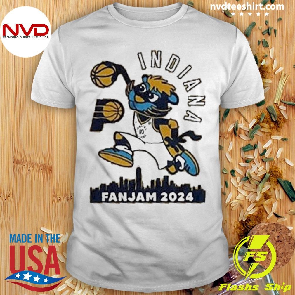 Pacers FanJam Dunk 2024 Shirt