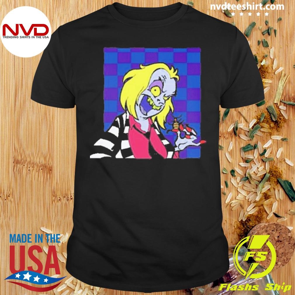 Pan Pizza Rebeltaxi Beetlejuice 2024 Shirt