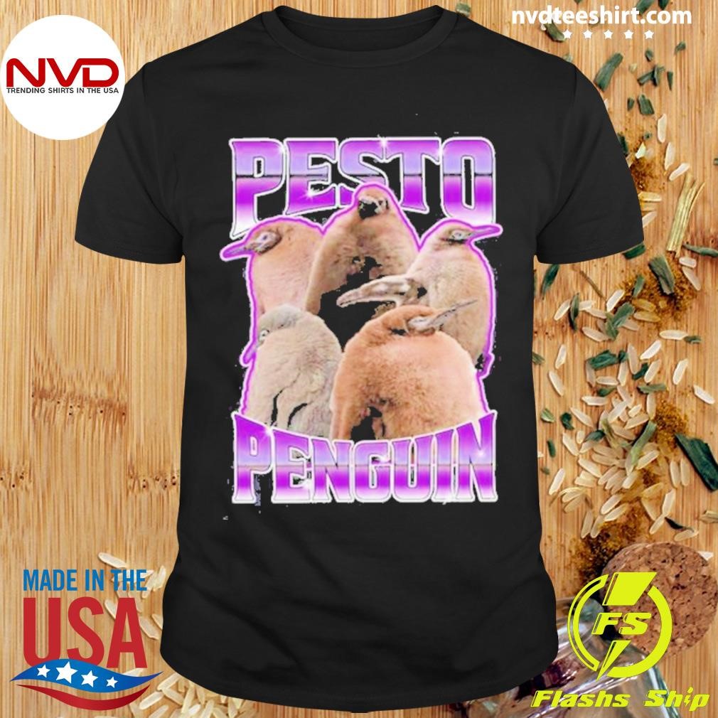 Pesto Penguin Vintage Pop Culture 2024 Shirt