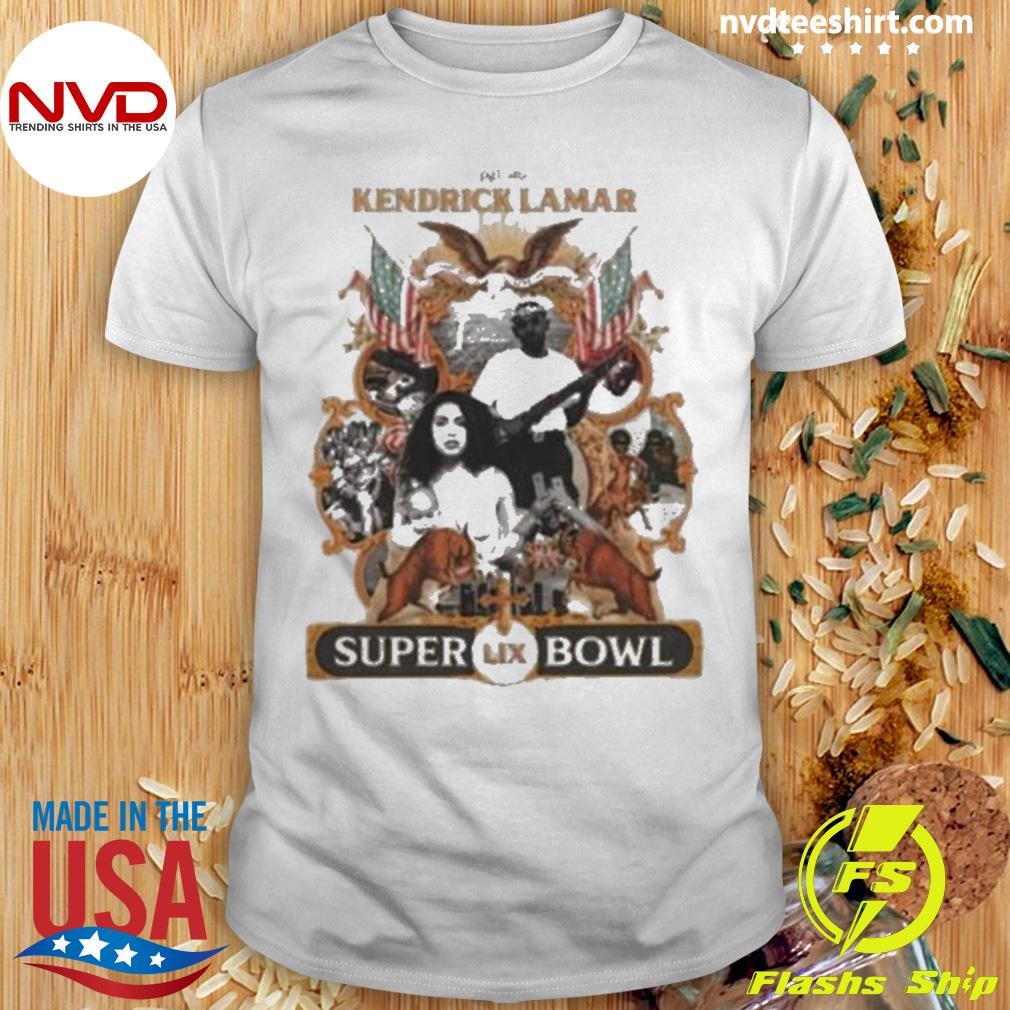 Pglang Kendrick Lamar Super Lix Bowl 2025 Shirt