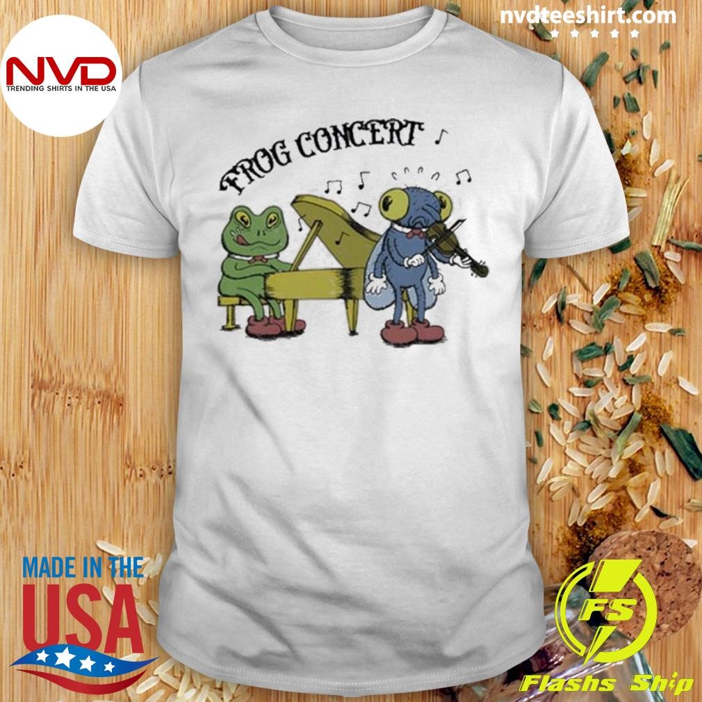 Phantom Lure Frog Concert Times Fun Cartoon 2024 Shirt