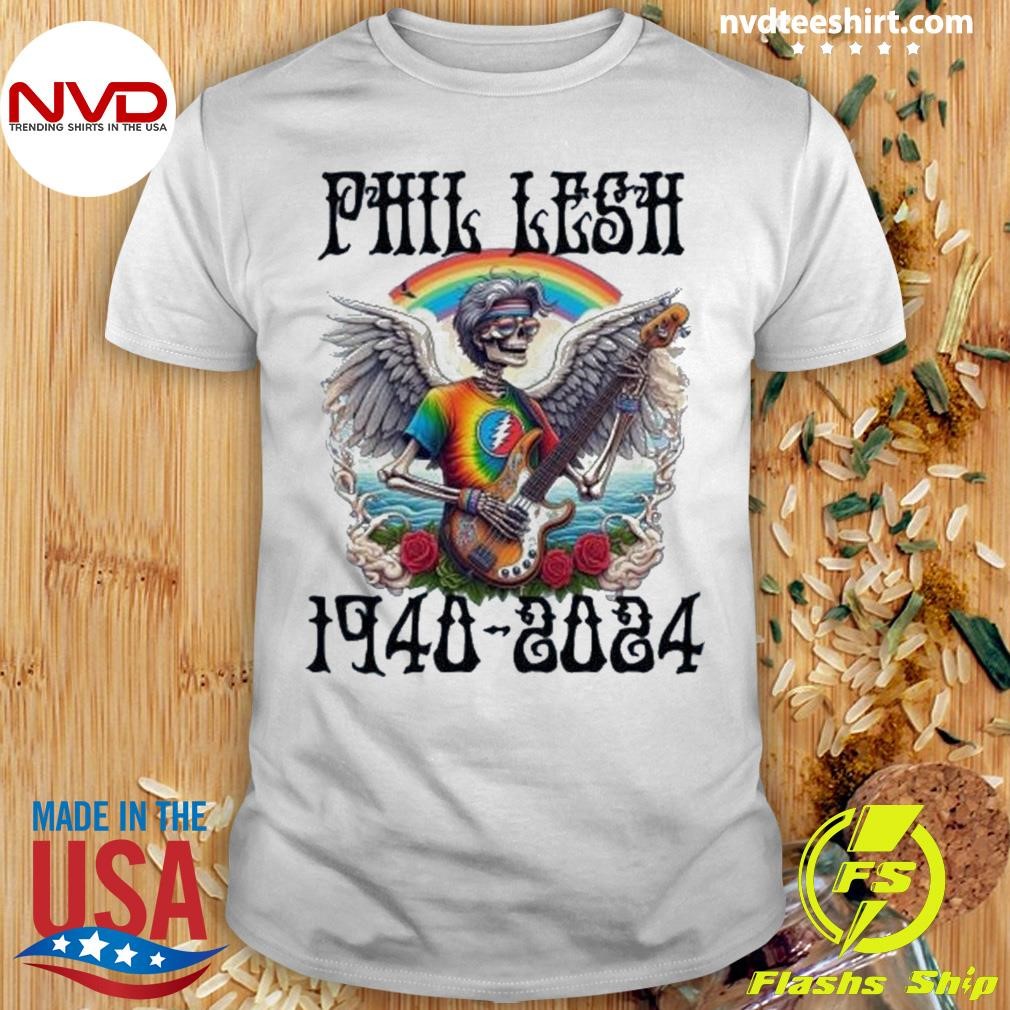 Phil Lesh Grateful Dead Memorial 1940-2024 Shirt