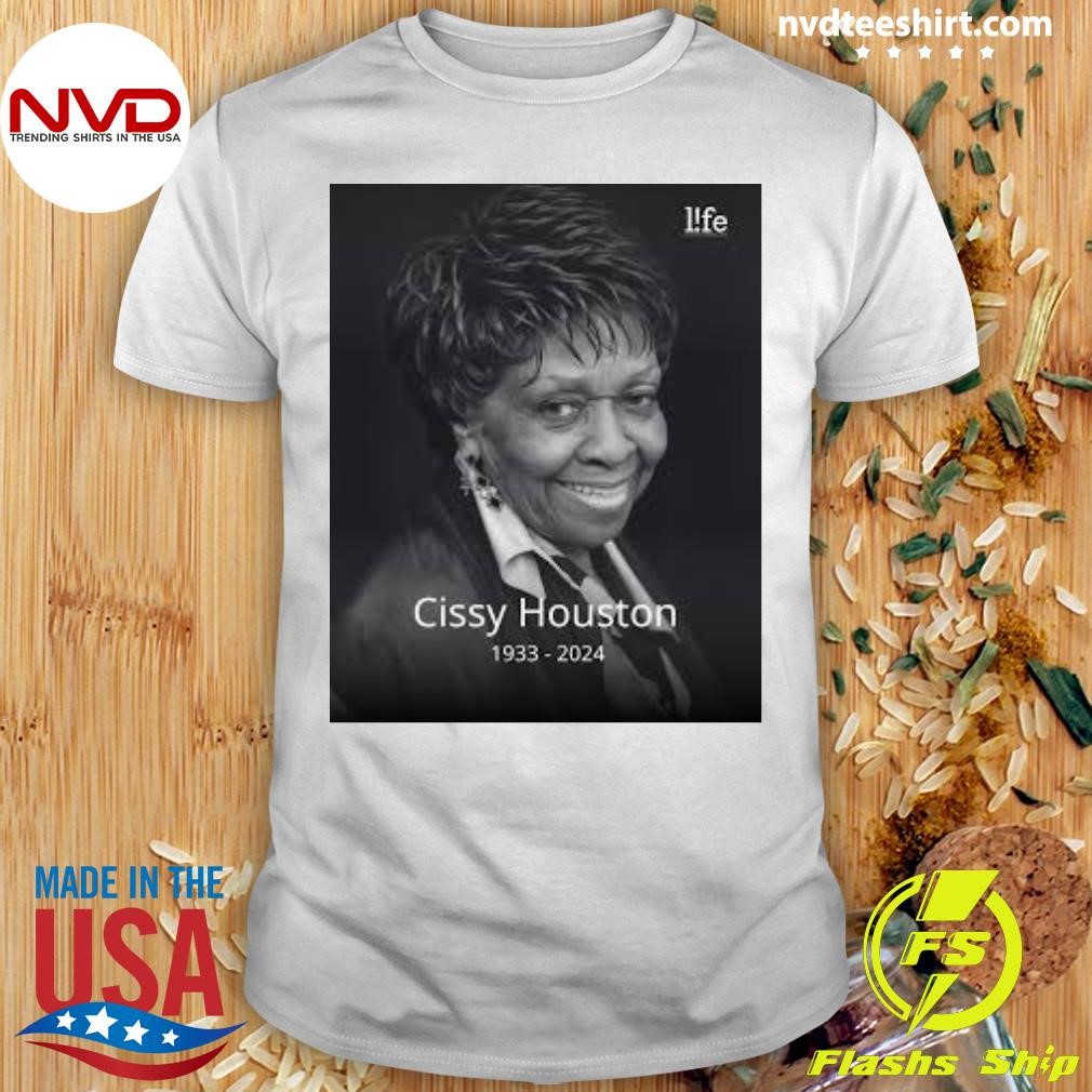 Philstar Life Cissy Houston 1933-2024 Rip Shirt