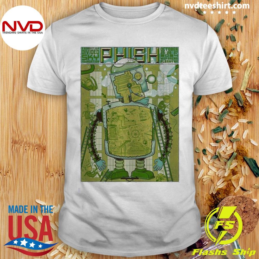 Phish MVP Arena Albany NY Oct 25-27 2024 Tour Shirt