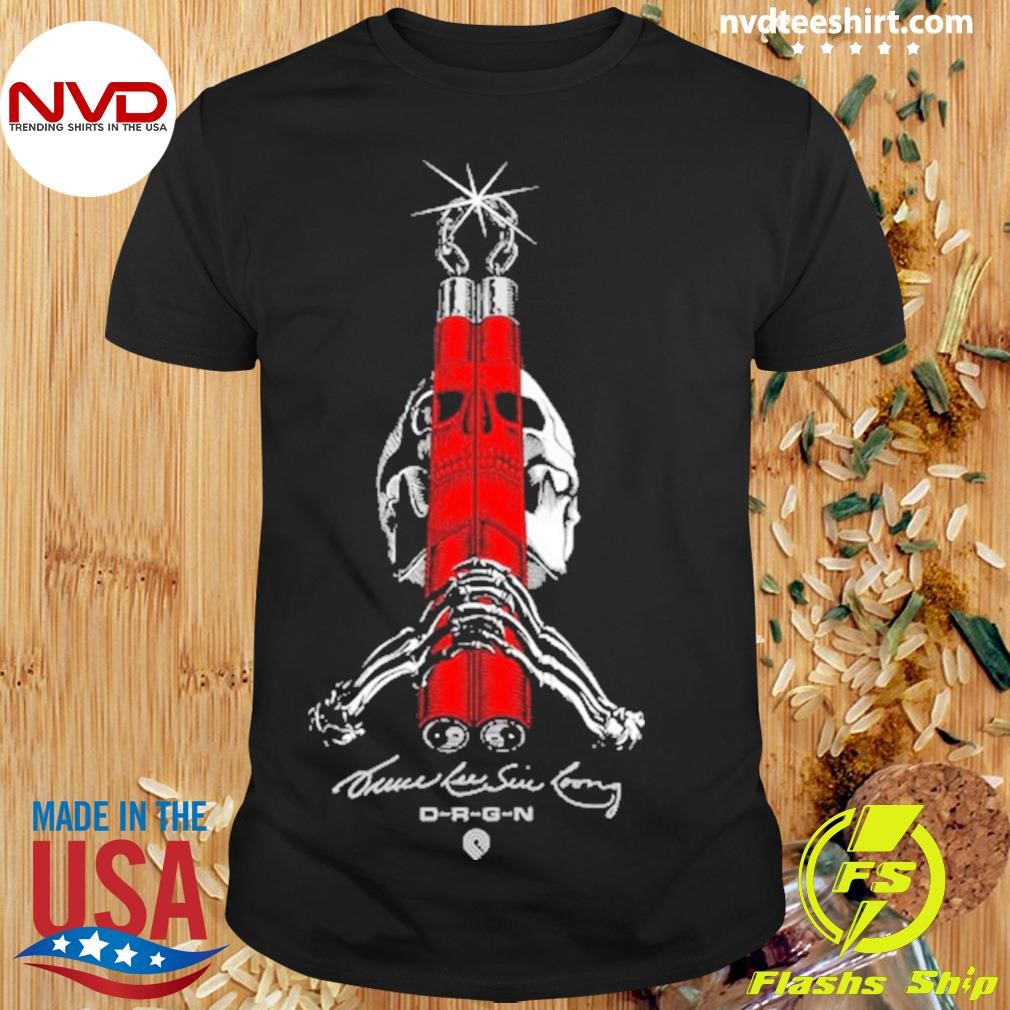 Powell Peralta Skull & Nunchucks Bruce Lee Collab Shirt