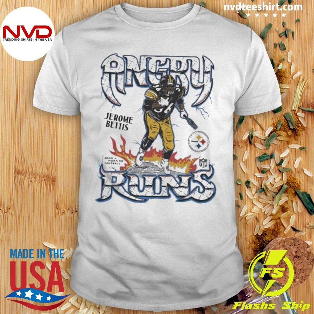 Premium Angry Runs Steelers Jerome Bettis 2024 Shirt