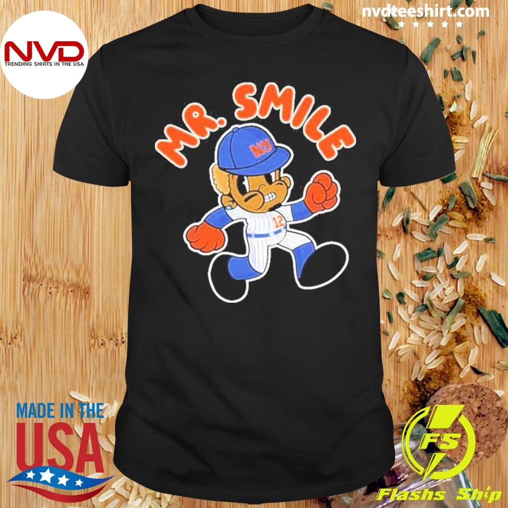 Premium Francisco Lindor Mr. Smile 2024 Shirt