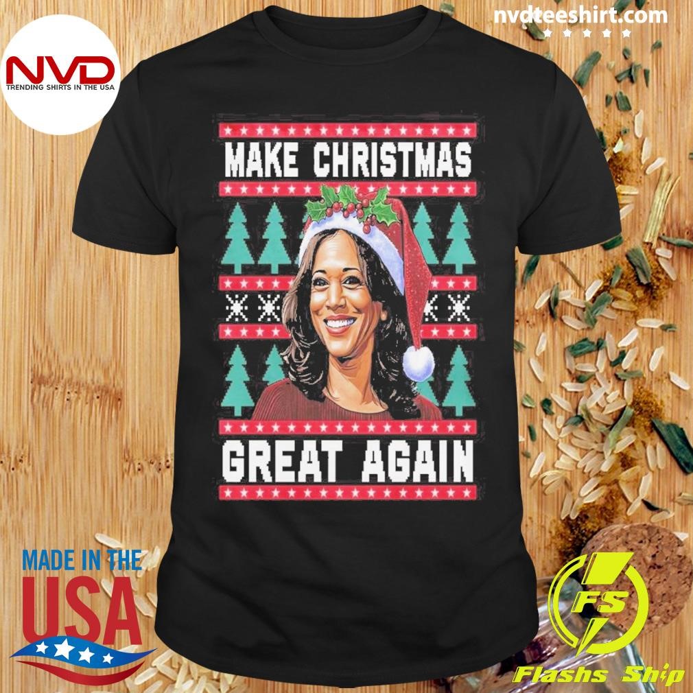 President Funny Make Christmas Great Again Christmas 2024 Shirt