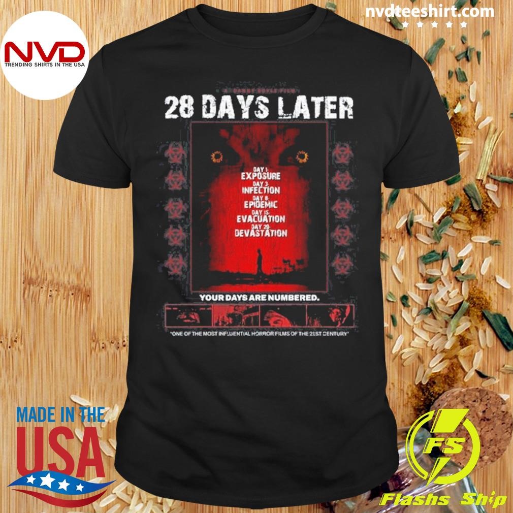 Prestige 28 Days Later Your Days Are Numbered Shirt