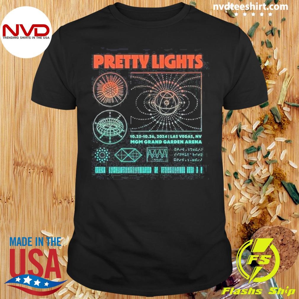 Pretty Light In Las Vegas NV On Oct 25-26 2024 Tour Shirt