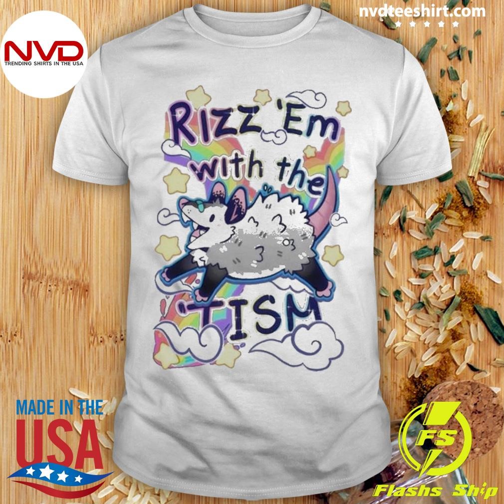 Rainbow Rizz ’em Rism With The Tism 2024 Shirt