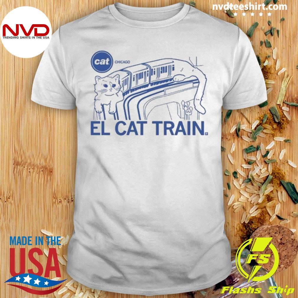 Raygun El Cat Train Shirt