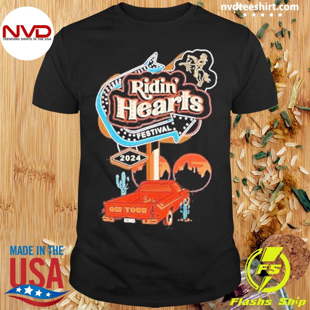 Ridin Hearts Festival 2024 Shirt