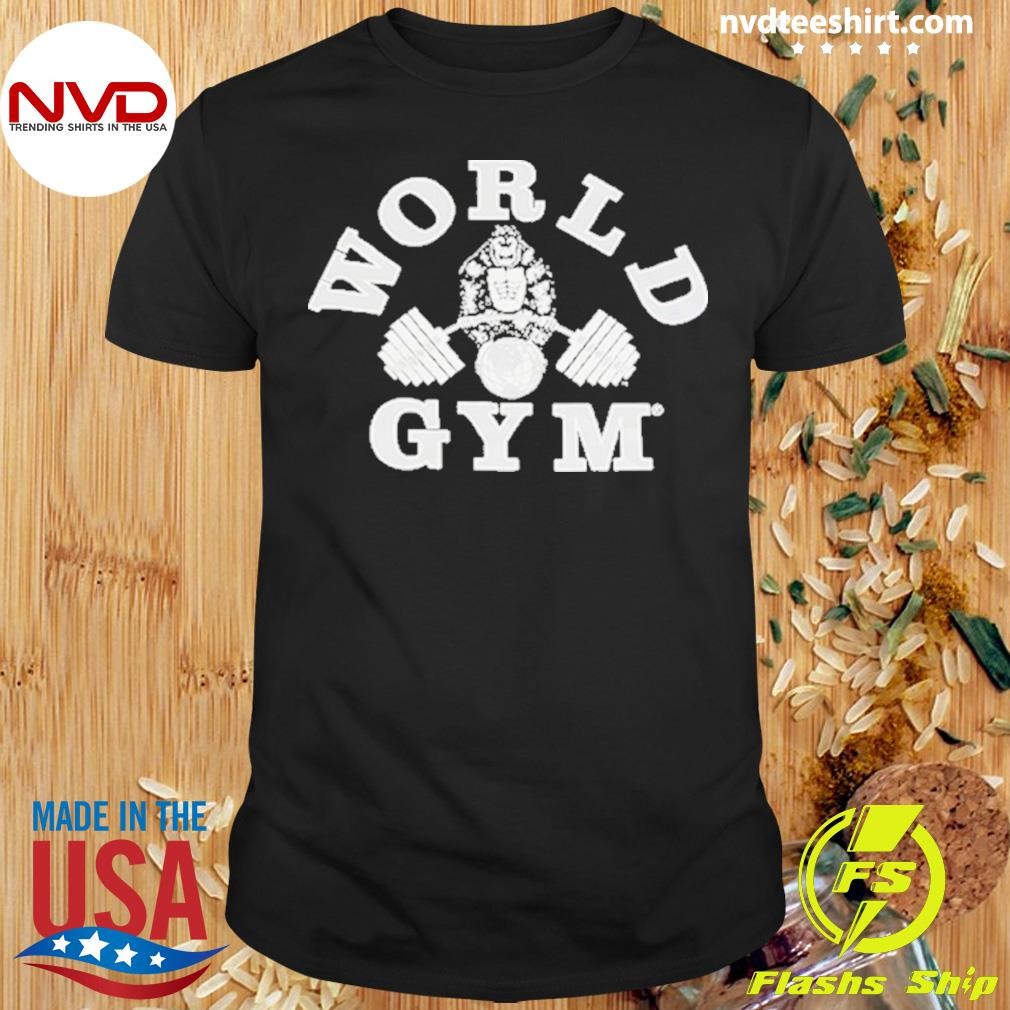 Robert Paulson Fight Club World Gym 2024 Shirt