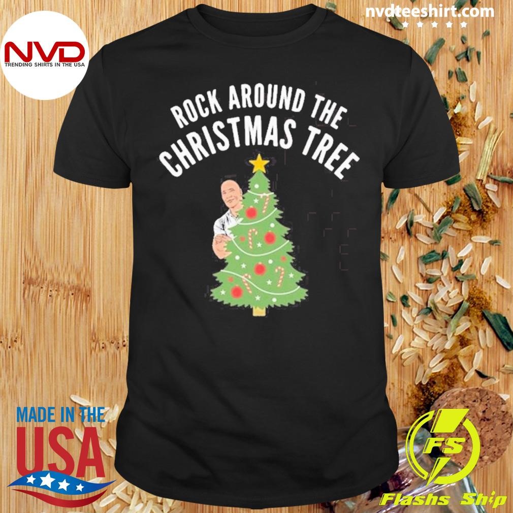 Rock Around the Christmas Tree Merry Christmas 2024 Shirt