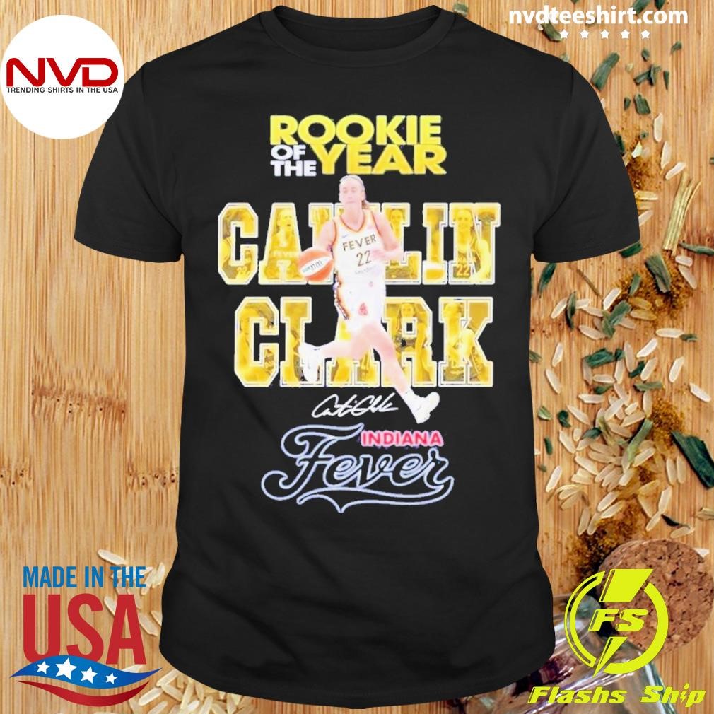 Roookie Of The Year Caitlin Clark Indiana Fever Shirt