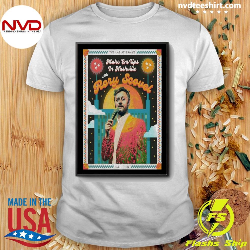 Rory Scovel Nashville, TN November 21st-23rd 2024 Tour Shirt