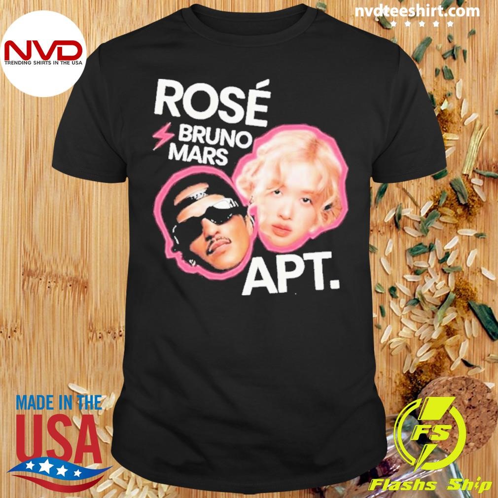 Rosé And Bruno Mars Apt Bootleg Shirt