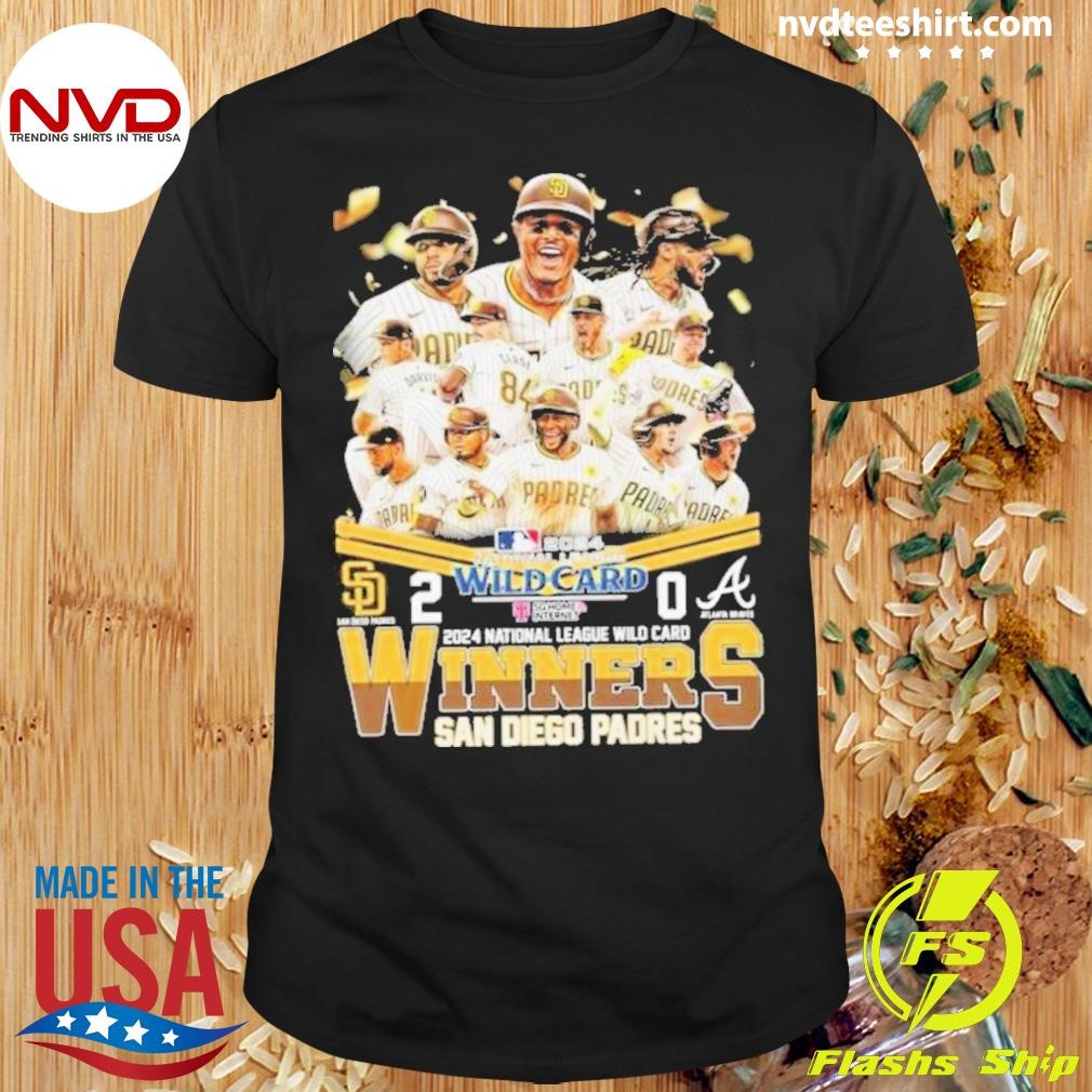 San Diego Padres 2024 National League Wild Card Winner 2024 Shirt