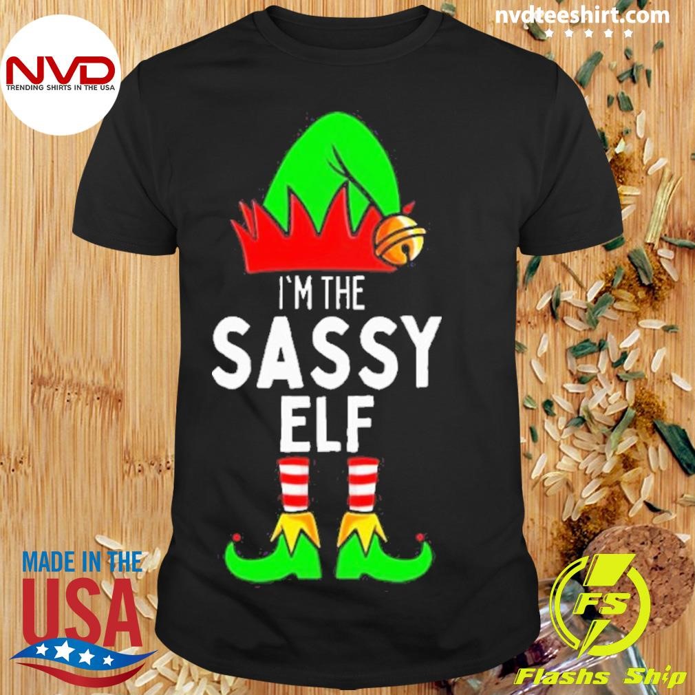 Sassy Elf Matching Family Christmas 2024 Shirt