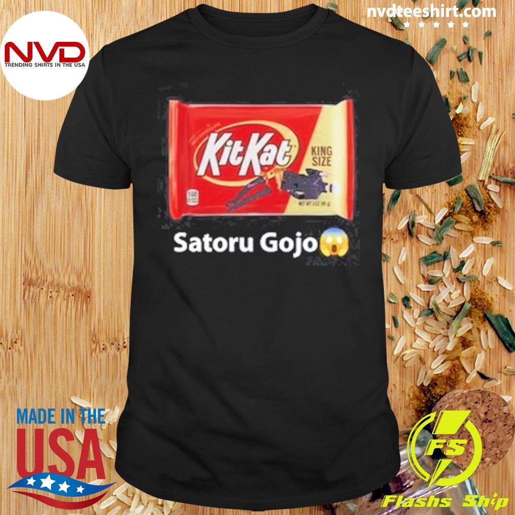 Satoru Gojo Kit Kat King Size Shirt